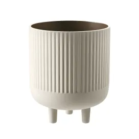 Terracotta bow pant pot by kristina dam design